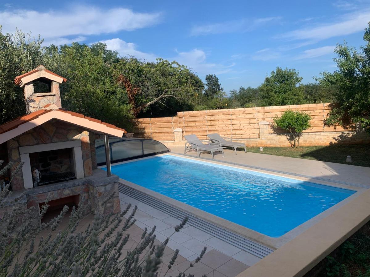 Villa Vetta, sea, nature, pool&relax Barban Esterno foto