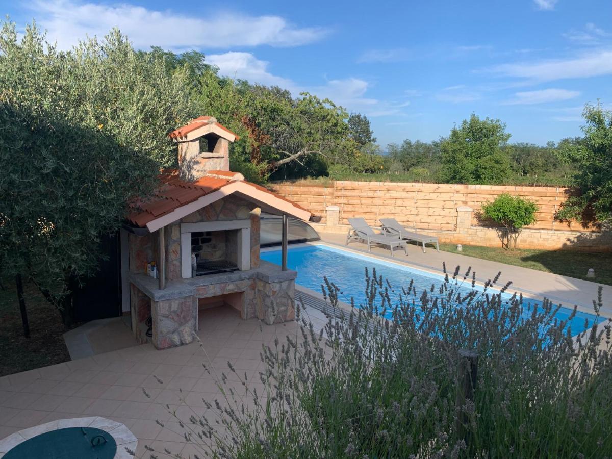 Villa Vetta, sea, nature, pool&relax Barban Esterno foto